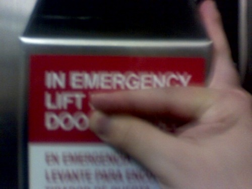 In Emergency Lift Doo